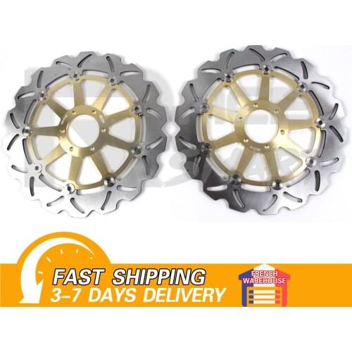 1 Pairs Motorcycle CNC Front Brake Disks For YAMAHA XJR 1200 1995-1998 XJR1200 XJR-1200 Discs Rotors FZR EXUP 1000 1990-1995 New