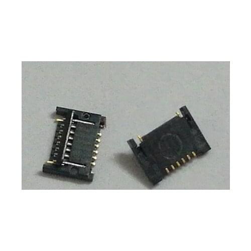 10pcs/lot For ipad 3 4 5 home button flex fpc connector clip plug connector Pressure Contact on motherboard