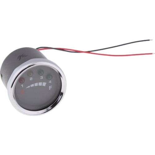 36V Round LED Battery Meter Indicator for Yamaha Club Golf Cart RV Boat