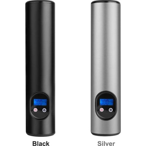 1Set 12V Car Wireless Inflatable Pump Portable Handheld Car Air Pumps Electric Tire Inflator Car Bike Digital Tire Inflator Pump