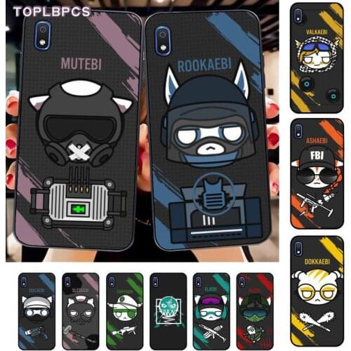 TOPLBPCS Rainbow Six Siege DIY phone Case cover Shell for Samsung A10 20s 71 51 10 s 20 30 40 50 70 80 91 A30s 11 31 21