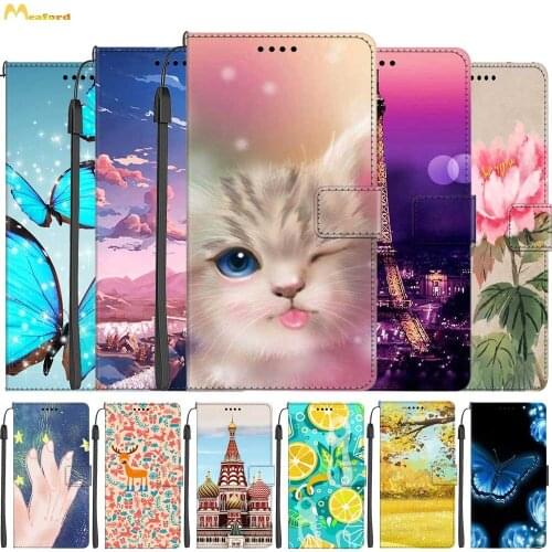 Book Wallet Case for LG K20 2019 Silicone Leather Flip Cover For LG K20 LM-X120 Case Card Slot Holder Magnetic Cover LGK20 Funda