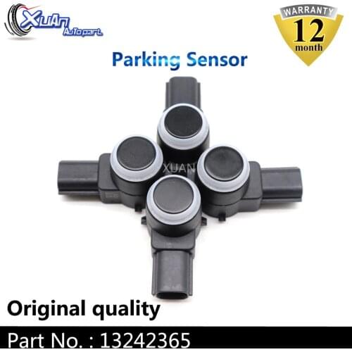 XUAN 4pcs PDC Parking Sensor Bumper Reversing Radar 13242365 For Cruze opel Corsa Radar Detektory zafirab 0263003613 13368131