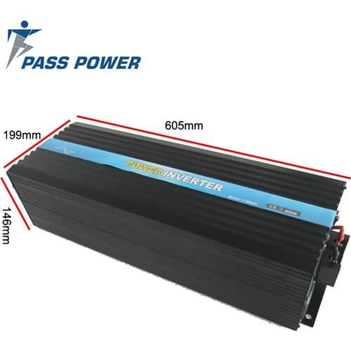 DC 48V to AC110V/ 220V/230V/240V Pure Sine Wave 8000W Solar Inverter with Remote Controller