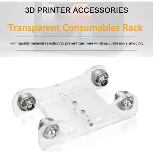 3D Printer Parts PLA Filament Spool Tray Holder FDM Material Rack Shelf Fix Seat for Creality Ender-3/3S/3 Pro/CR-10/10S/10S Pro