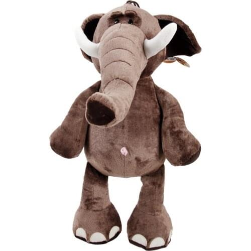 Germany NIC Stuffed Plush Toy Elephant Original Cute dolls 40cm Pillow Childrens day Birthday Gift Quality Free shipping