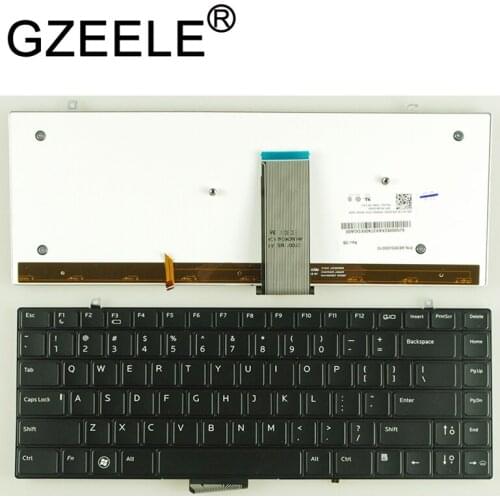 GZEELE backlit Keyboard English layout for DELL Studio XPS 1340 1640 1645 1647 1650 PP17S backlit US keyboard