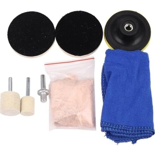 8Pcs Car Windshield Scratch Repair Polishing Kit