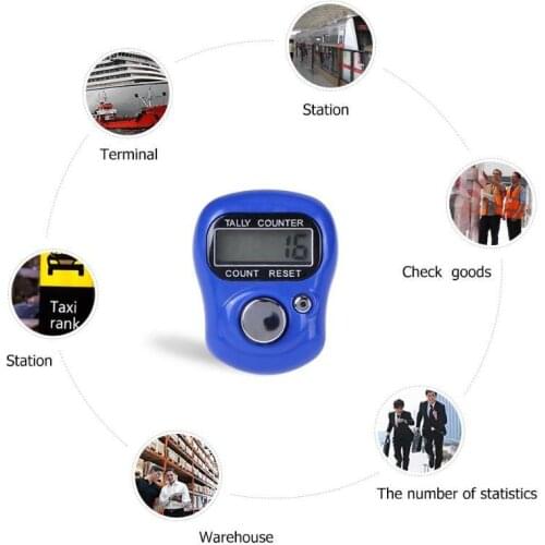 LCD Pedometer Clip Portable Training Distance Calculation Sports Walking Steps Health Sport Equipment Ring Type Outdor Pedometer