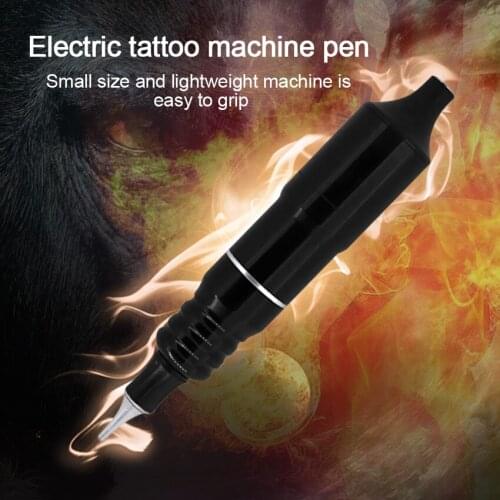 Rotary Machine with 20Pcs 1RL Tattoo Cartridge Needles Kit Shader Liner Body Art Permanent Makeup Strong Power Stable Motor Gun
