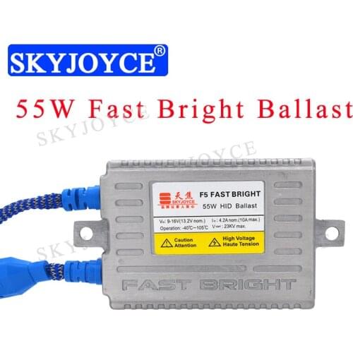 SKYJOYCE Car HID ballast AC 12V 55W Fast Start Replacement Blocks For Car Headlight Bulb 55W Fast Bright HID Ballast Headlight