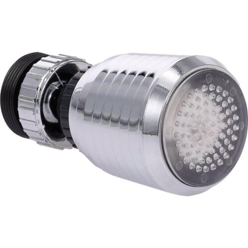 Light-Up LED Water Faucet Self-powered RGB/Multiple Colors Automatic Changing Water Tap Nozzle Bathroom Kitchen Faucet Spouts