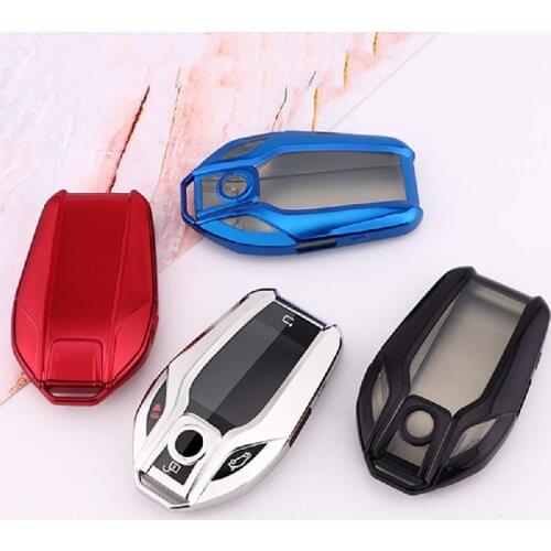 TPU Car Fully Key Case Cover Fully Key Shell Remote Key Protector for BMW 7 Series 740 6 Series GT 5 Series 530i X3 Display Key