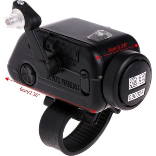 High Sensitive Fish Bite Alarm Adjustable Volume Fishing Rod Signal Device Bait Alertor