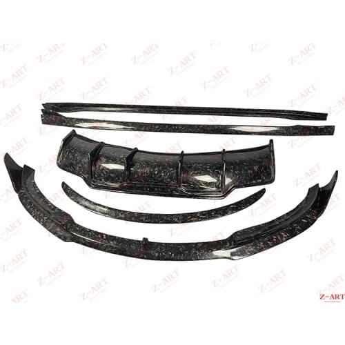 Z-ART Model 3 forged carbon fiber body kit for model 3 V forged carbon fiber aerokit for Model 3 carbon fiber tuning kit