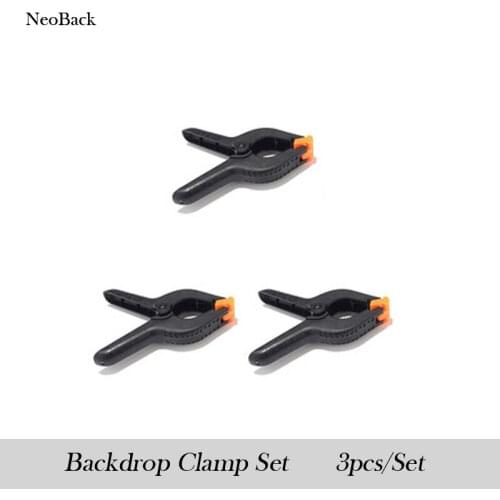 6PCS 4" Inch Black Plastic Nylon Spring Background Clamps Set for Paper Photo Backdrop DIY Woodworking Tools Top Fine Quality