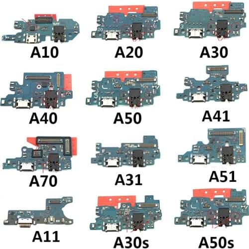 For Samsung Galaxy A80 A805F USB Charging Port Mic Microphone Dock Connector Board Flex Cable Repair Parts