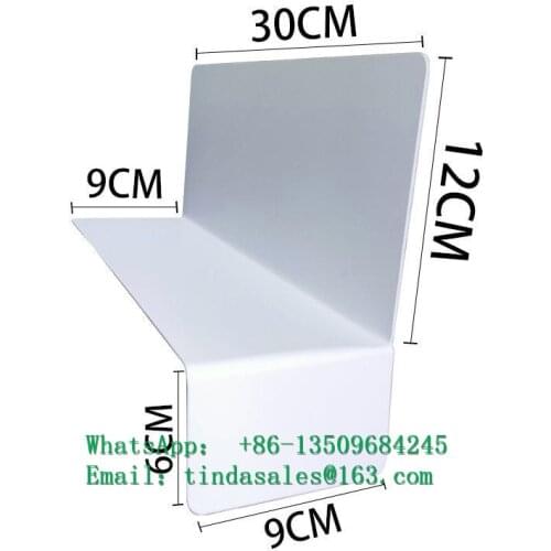 80 pcs PVC Shelf label divider Storage Rack Shelf Divider In Supermarket Retail Stores pharmacy Partition plate