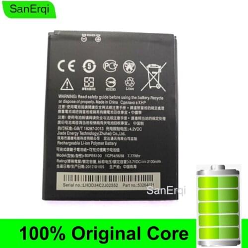 10pcs Battery For HTC Desire 620 620G D620G D620 2100mAh Capacity D820mini D820MT D820MU A50M BOPE6100 Replacement SanErqi