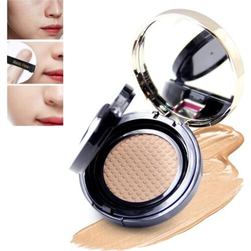 BB Air Cushion Foundation Mushroom Head CC Cream Concealer Whitening Makeup Cosmetic Waterproof Brighten Face Base Tone TSLM1