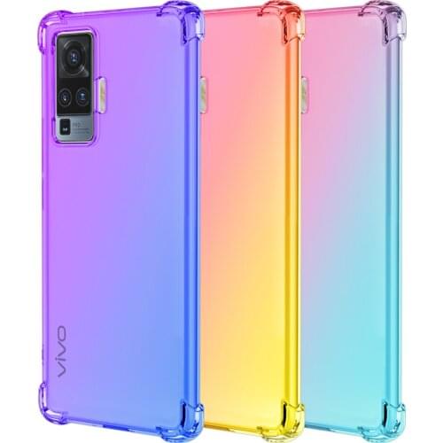 Case For Vivo X50 Pro Y70S Y50 Y30 Z5X Y19 Y17 Y15 Y12 Y11 Silicone cover For Z6 S6 V19 V17 S1 X30 Pro Y9S Y7S Y5S S5 IQOO NEO 3