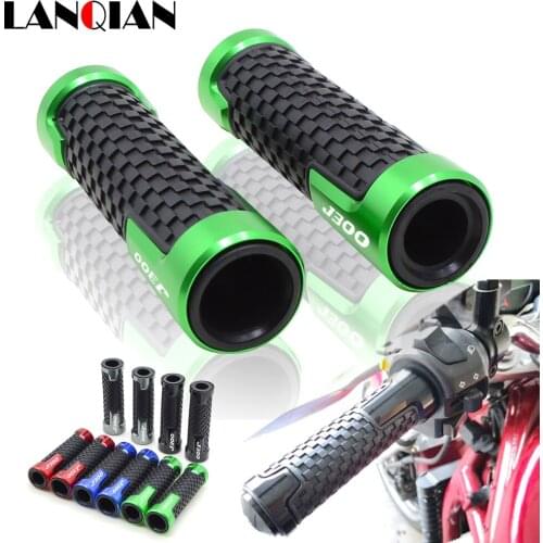 For Kawasaki J300 7/8 22MM Motorcycle Handlebar Grips Hand Bar Grips J300 J 300 2015 2016 2017 2018 J300 CNC Accessories