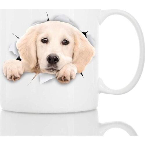 Labrador Dog Mug Ceramic 11oz Funny Coffee Mug Perfect Dog Lover Gift | Cute Novelty Coffee Mug Present |Great Birthday