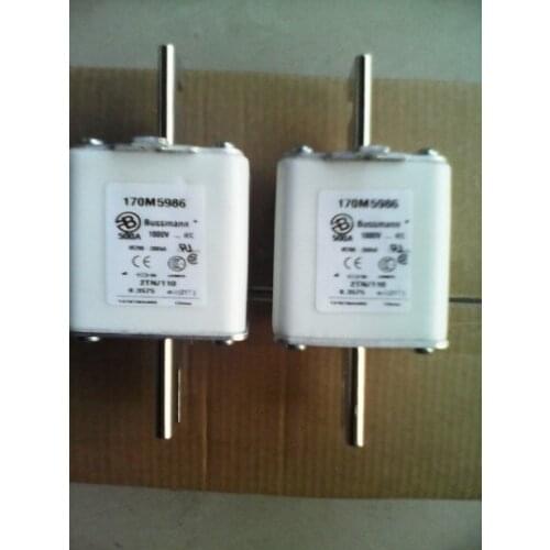 Fuses: 170M5985 450A 1000V / 170M5986 500A / 170M5987 550A 1000V aR