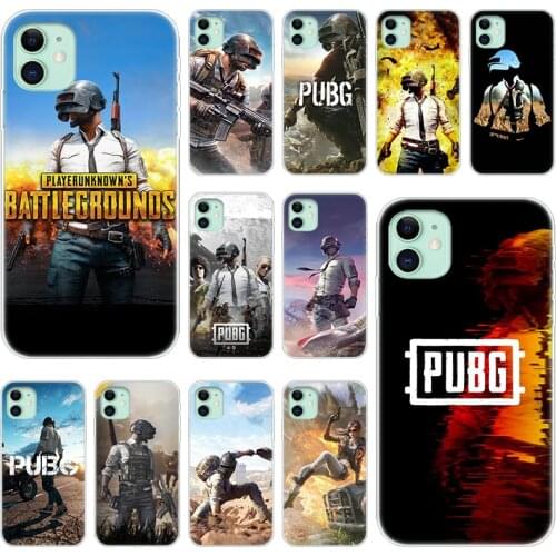 PUBG Game Silicone Phone Case for Apple iPhone 12 Mini 11 Pro XS Max X XR 6 6S 7 8 Plus 5 5S SE 2020 luxury Soft Cover