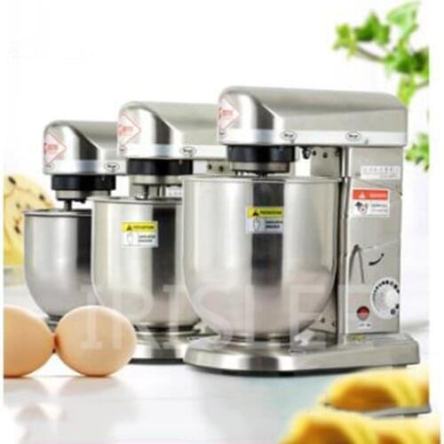 10L DC Motor Stainless Steel Bowl Silent Planetary Mixer Kitchen Food Vertical Mixer Butter Egg Whisk Mixer Dough Mixer