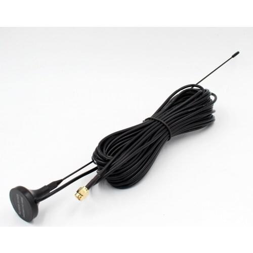 10M 7DB high gain SMA GSM 2G 3G 4G antenna with magnetic base for cellular modem and router