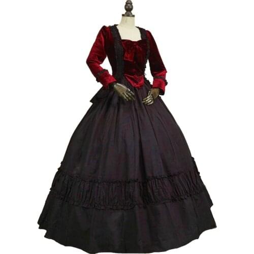 Rococo Baroque Marie Antoinette Ball Dresses 18th Century Renaissance Historical Period Victorian Dress Gown Medieval Dress