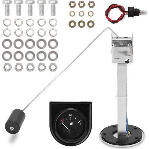 2''52mm Oil Pressure Gauge Water Temp Oil Temp Car Gauge Oil Press Fuel Volts Gauge Car Auto Fuel Float Level Gauge Meter