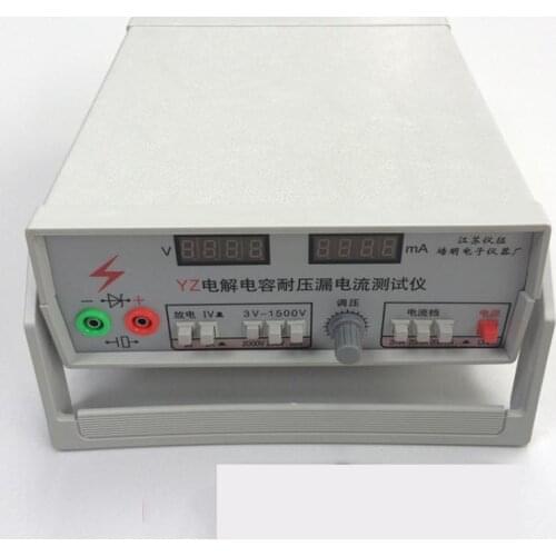 Electrolytic Capacitor Withstand Voltage Leakage Current Tester Yz Insulation Resistance Two Triode Regulator Tube