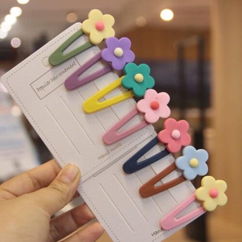 Cute Candy Color BB Baby Hair Clips Baby Hair Accessories Headwear Baby Girls Hairpins Side Clip Pins Girls Hairpin Hair Pin