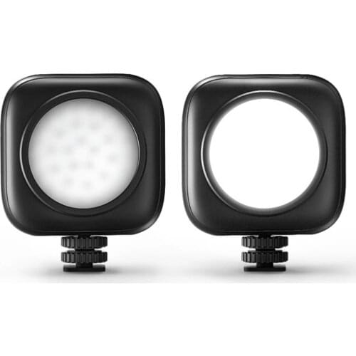 Video Light Camera Mini LED Vlog Fill Light 500mAh Photography Lighting With Cold Shoe 1/4 Screw Hole For DSLR SLR Gopro 9 8