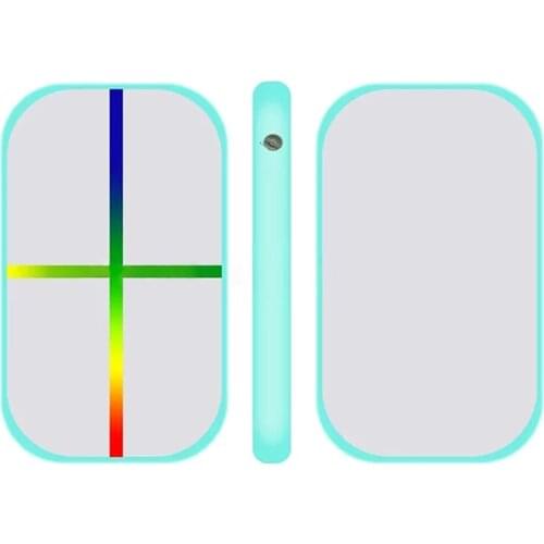 Rainbow Cross Line Mintgreen Air Board On Sale 1*0.6*0.2m Air Block Gymnastics Training Mat Mini Size Airtrack Floor Yoga Gym
