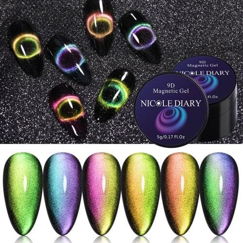 NICOLE DIARY Chameleons Gel Polish For Nails