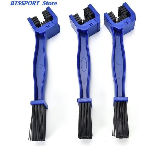 New Gear Brush Cleaner Chain Wheel Flywheel Bicycle Crankset Clean Brushes Cycling Motorcycle Chain Cleaning Tool Set
