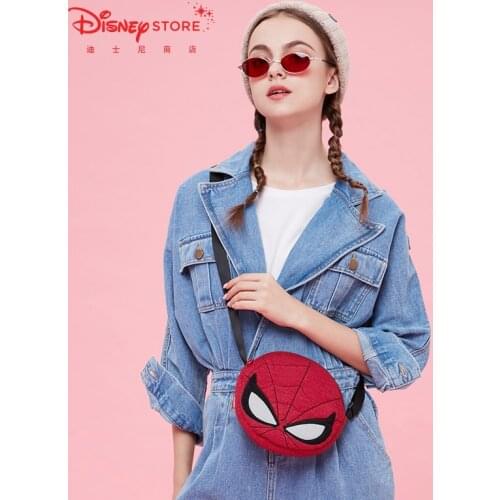 Authentic Disney Official Marvel Spider-Man Venom Iron Man Messenger Bag Shoulder Bag Mens Bags Womens Bags