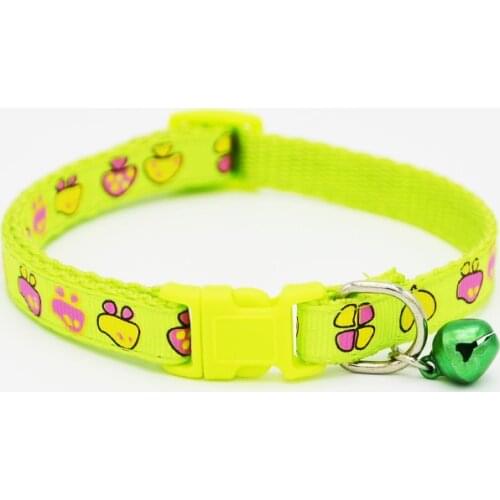 1PC Lovely Mushroom Dog Collars for Small Medium Dogs Puppy Cats in Cat Collar Basic Bells Dog Collar Pet Products Supplies