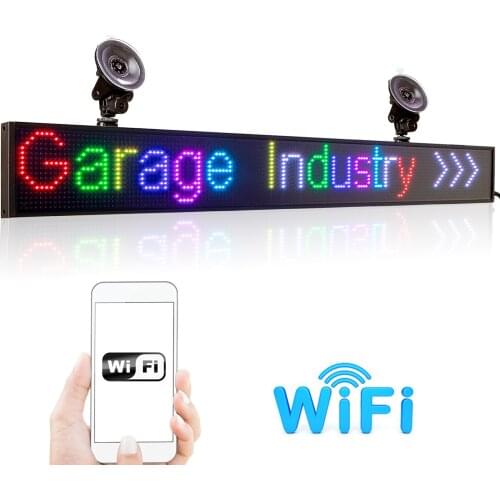 P5 82CM RGB SMD2121 LED Ads Sign Full Color LED Display Board Indoor Programmable Scrolling Text Message Advertising Screen