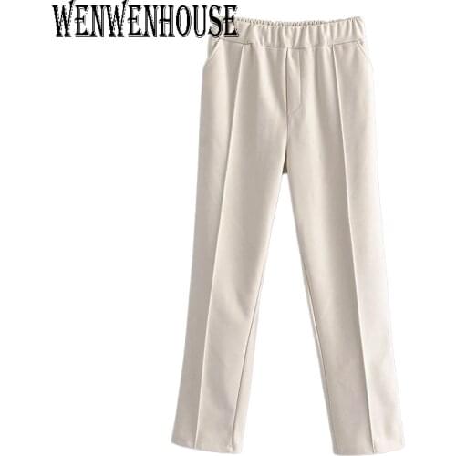 Женские утепленные брюки WENWENHOUSE China At AliExpress