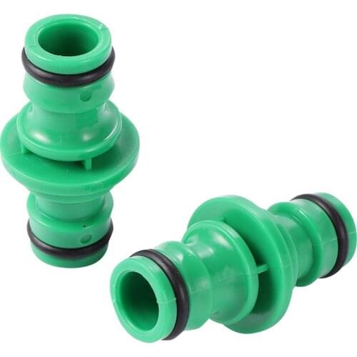 ABS Hose Connector Pipe Accessories 2 Way Connector Tubing Fittings Plumbing Joiners Hoses Pipes Splitters 3 Pcs