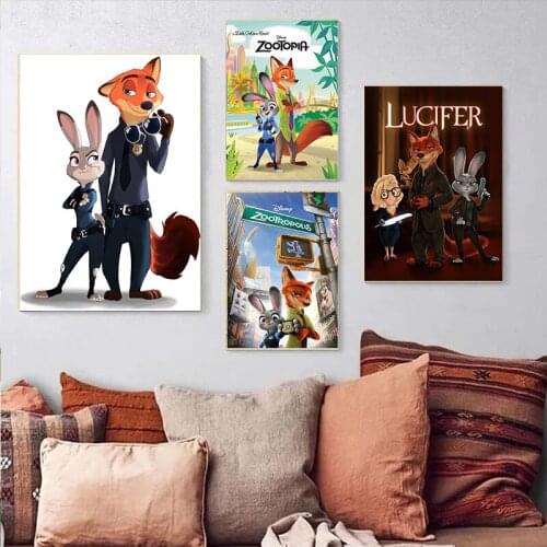 5D DIY Diamond Painting Disney Anime Crazy Animal City Movie Diamond Embroidery Cross Stitch Mosaic Rhinestone Home Decor Gift