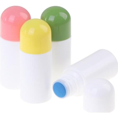 50ml/60ml/100ml Soreness Liquid Bottle With Sponge Applicator Medicine Liquid Bottle With Blue Sponge Head