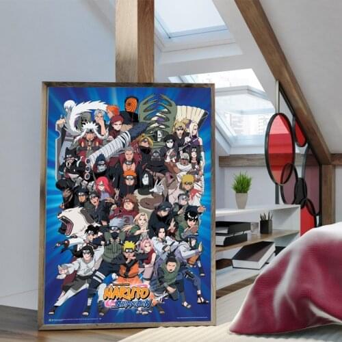 Japanese Anime Naruto Shippuden Art Poster Canvas Painting Wall Picture Living Room Bedroom Decoration Home Decor Cuadros