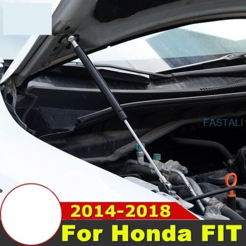 For Honda FIT JAZZ 2014-2018 Car cover hydraulic rod cover hydraulic support rod bracket hard and durable Car