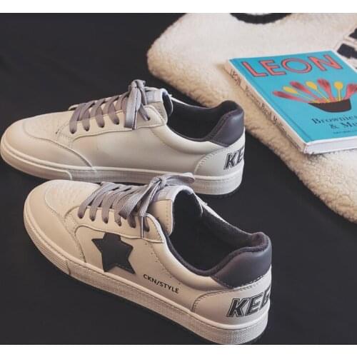 Plush Star Board Shoes Childrens New Small White Shoes In 2021