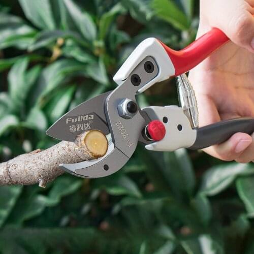 Pruner Tree Cutter Gardening Pruning Shear Scissor Stainless Steel Cutting Tools Set Home Tools Anti-slip SK5 Portable Scissors